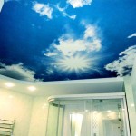 натяжные потолоки Могилев фотопечать облака